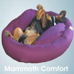 Mammoth Dog Beds For Large Dogs - USA Vet Recommended Beds - Mammoth comfort donut dog bed